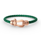 FORCE Großes Hufeisen-Armband - Roségold