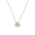Pavé Diamond Butterfly Charm Necklace