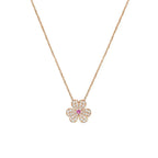 Pavé Diamond Butterfly Charm Necklace