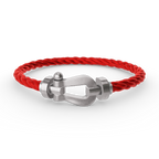 FORCE Großes Hufeisenarmband - Weißgold