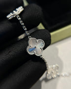 Lucky Clover 5-Motif Bracelet - Laser Collection